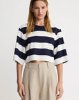 CROP SWING TEE