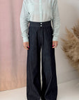 FLARE PANT-DENIM