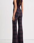 PINTUCK FLARE PANT
