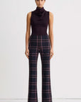 PINTUCK FLARE PANT