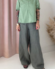 SWEET BLOUSE-ASPEN GREEN