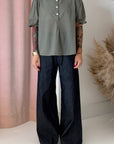 VOILE SWEET BLOUSE-SHADOW