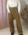 TWILL TIN PANT-TOBACCO