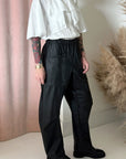 FAUX LEATHER TRAVIS PANT