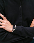 CASHMERE CARDIGAN-BLACK
