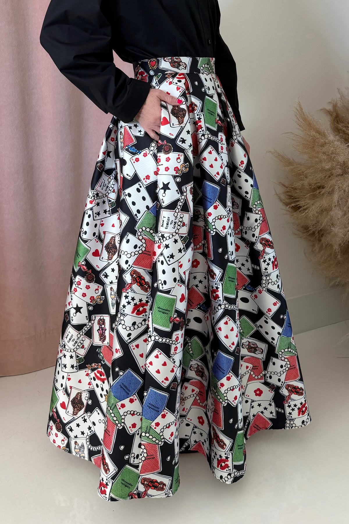 LOVE CARDS SKIRT