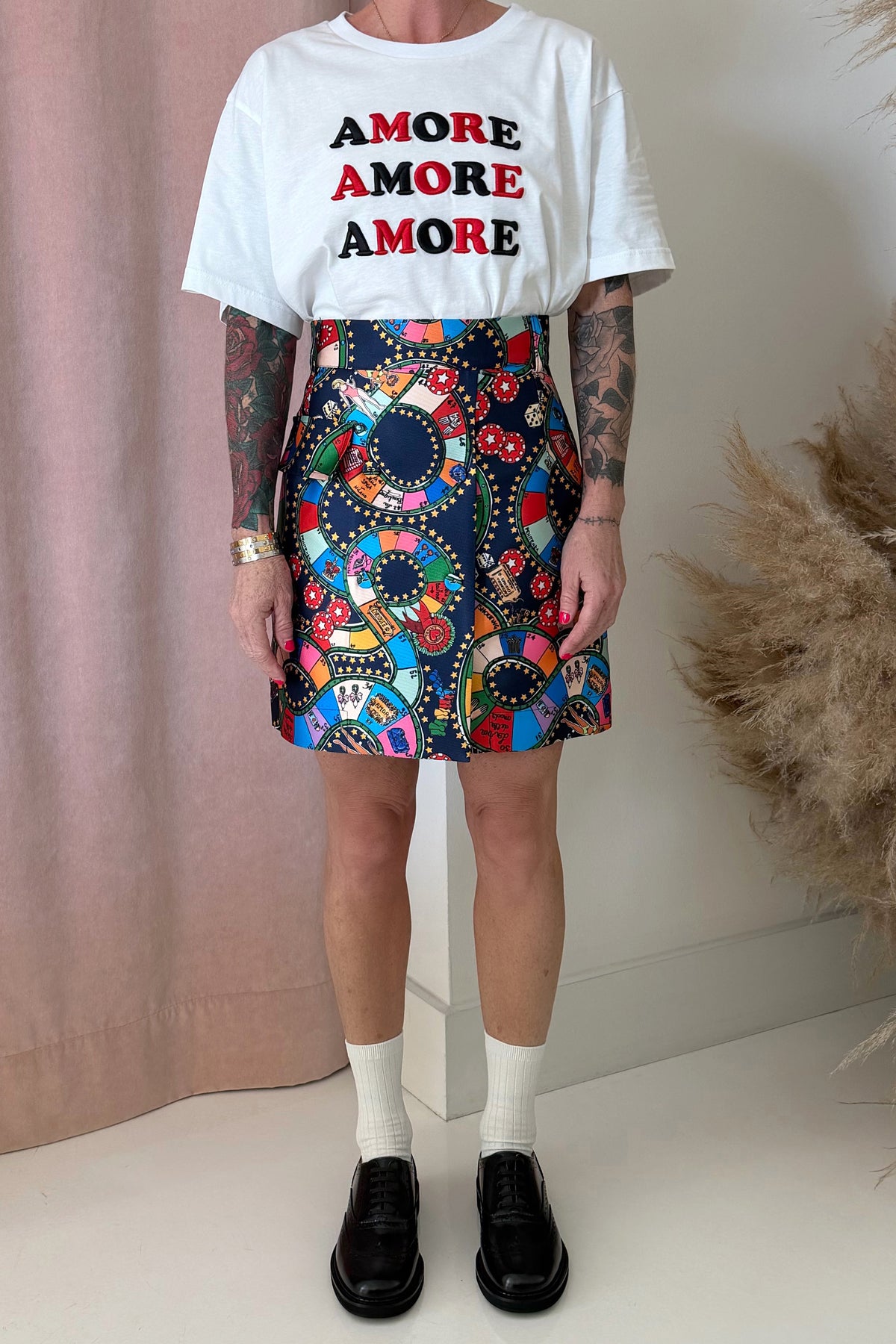 EMBROIDERED AMORE T-SHIRT