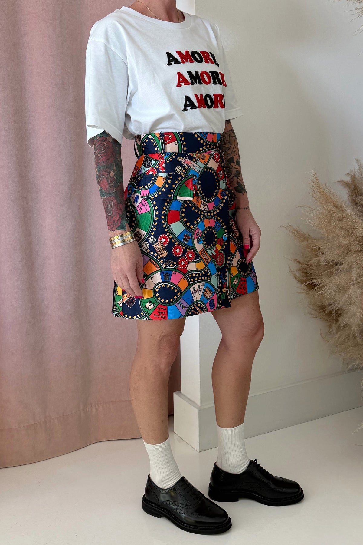 EMBROIDERED AMORE T-SHIRT