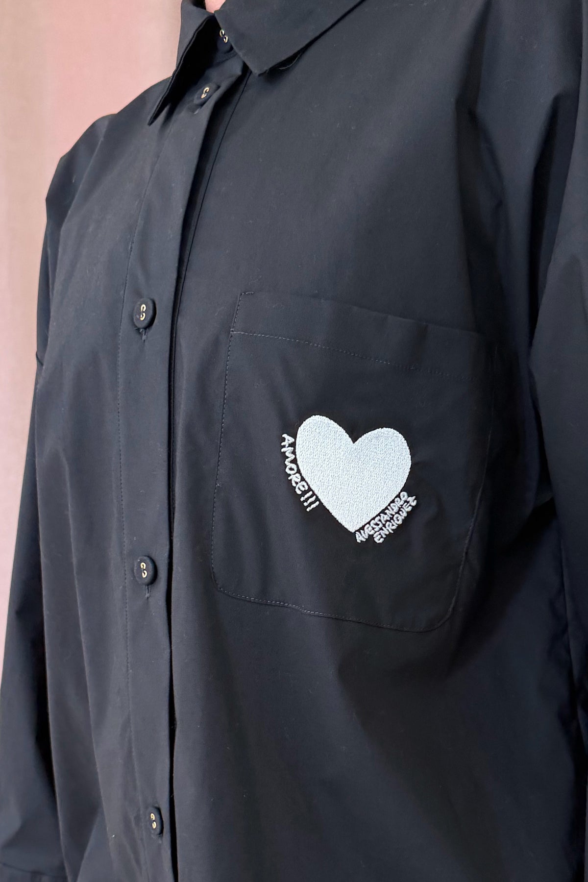 EMBROIDERED HEART SHIRT