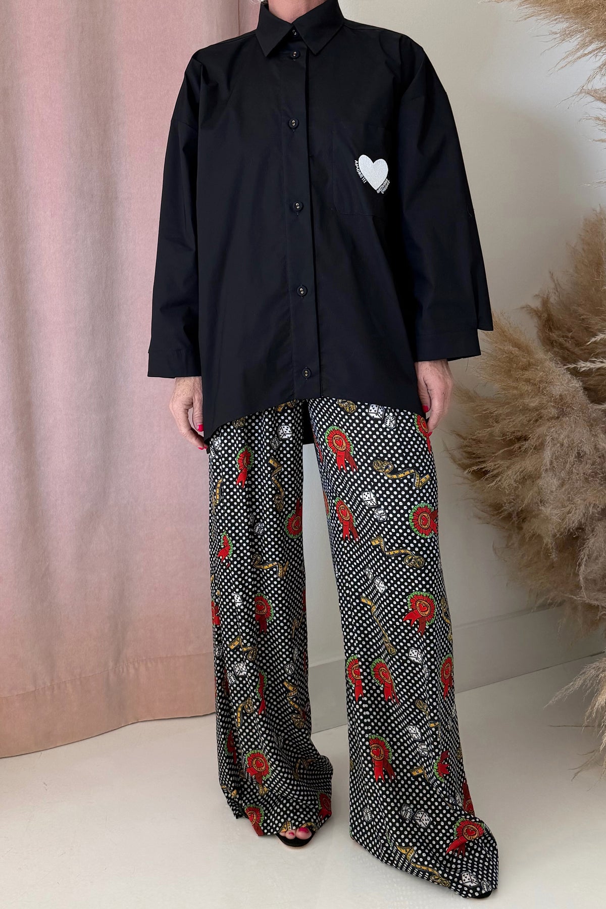 EMBROIDERED HEART SHIRT