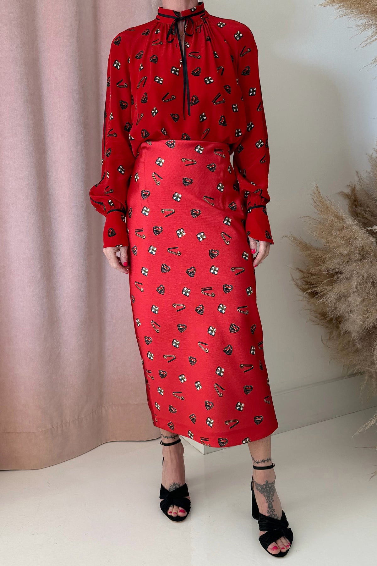 JEWELS PENCIL SKIRT