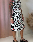 POP FLOWER WRAP SKIRT