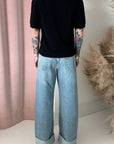 HEART PATCH KNIT