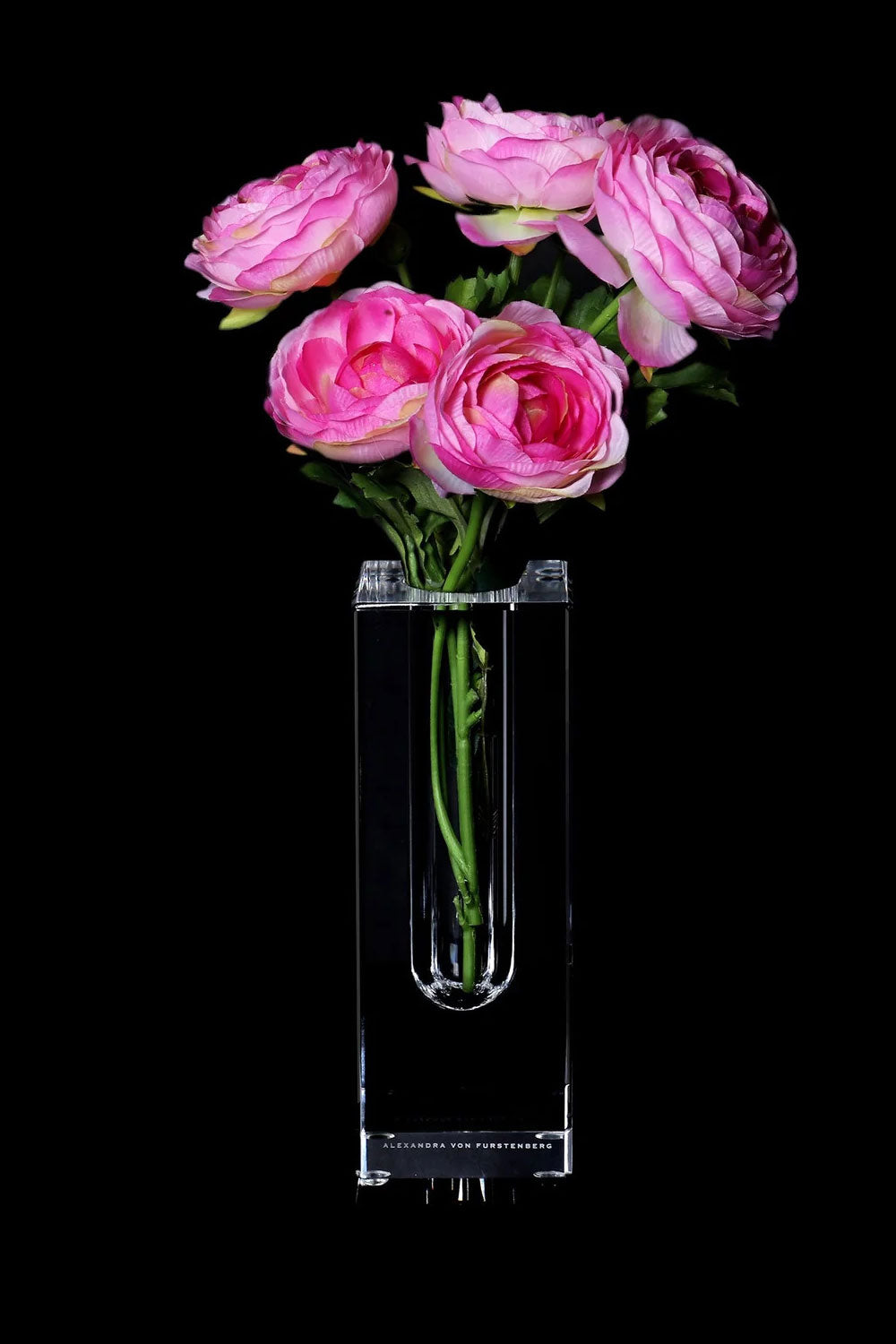 TALL BLOOMIN VASE CLEAR