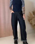BLAKE BASEBALL T-SHIRT-NAVY