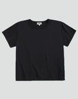 MARIELLE BOXY TEE-BLACK