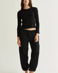 SEBI SWEATPANTS-BLACK