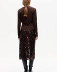 SHANIA SKIRT-COFFEE