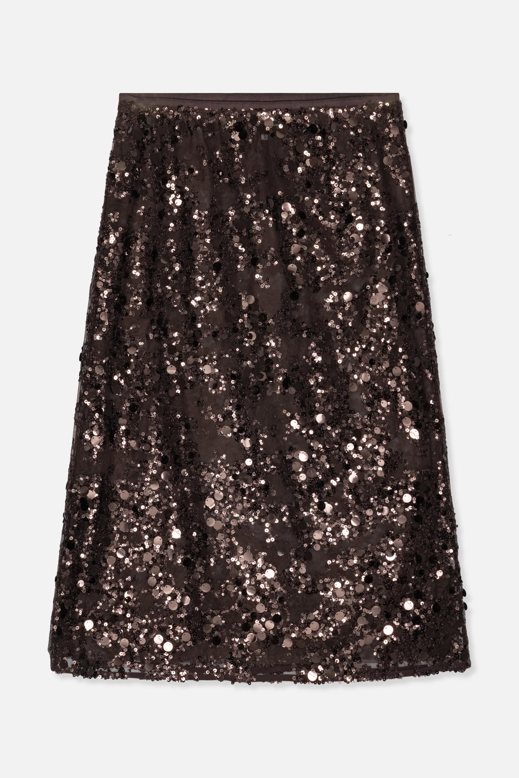 SHANIA SKIRT-COFFEE