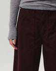 AYLA CARGO PANT-MAHOGANY