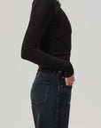 BINA CREWNECK-BROWN
