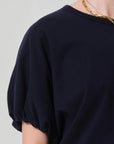 GIA BUBBLE TEE-NAVY