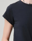 KAI BABY TEE-WASHED BLACK