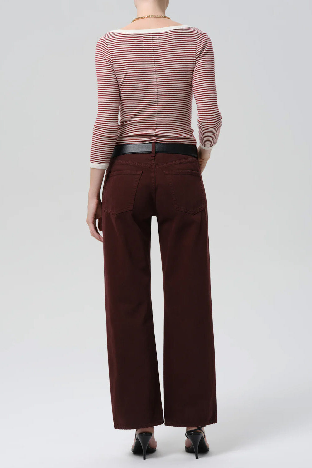 LINDZ EASY STRAIGHT-BURGUNDY