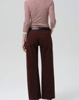 LINDZ EASY STRAIGHT-BURGUNDY