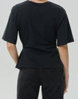 REWORK MENS TEE-WASHED BLACK