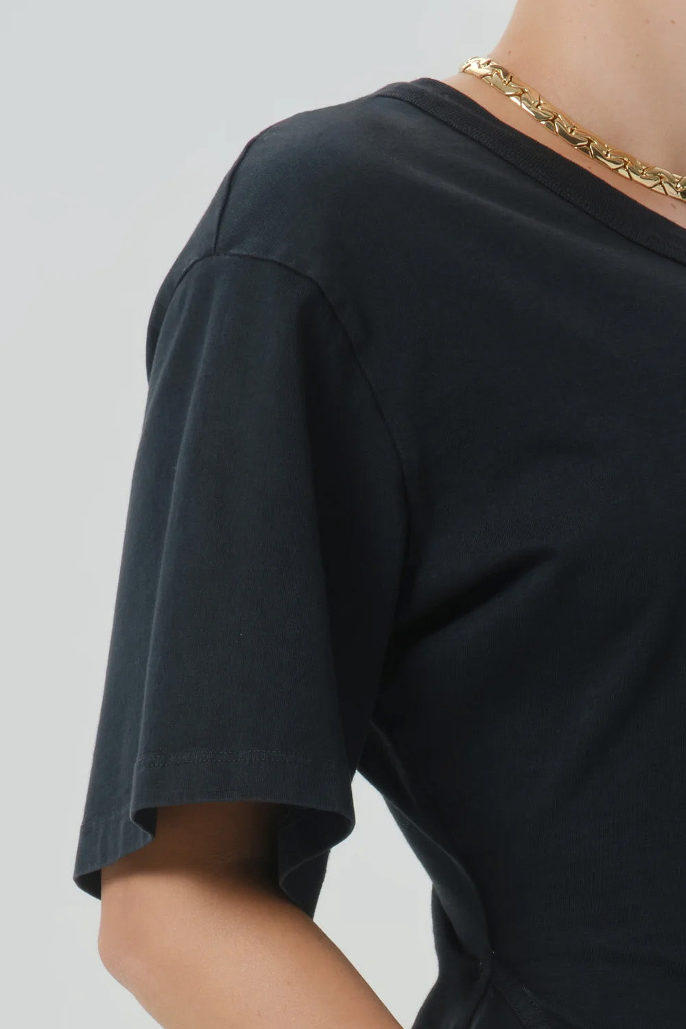 REWORK MENS TEE-WASHED BLACK