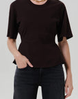 REWORK MENS TEE-CHOCOLATE