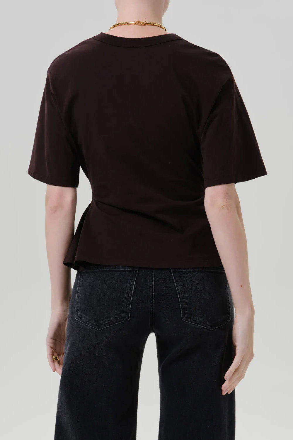 REWORK MENS TEE-CHOCOLATE