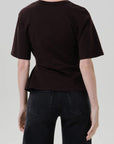REWORK MENS TEE-CHOCOLATE