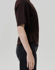 REWORK MENS TEE-CHOCOLATE
