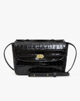 KATHRYN BOX BAG-CROCO