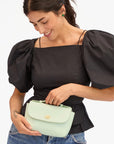 KATHRYN BOX BAG MIST
