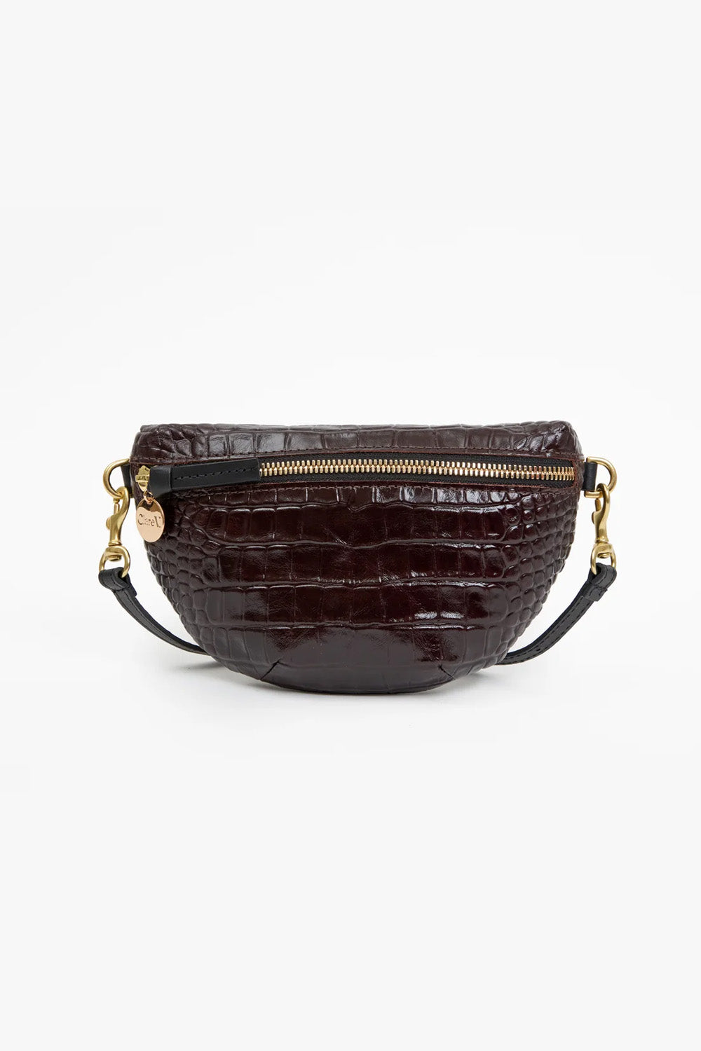 PETITE FANNY-MAHOGANY CROCO