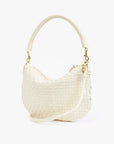 PETIT MOYEN MESSENGER-CREAM WOVEN
