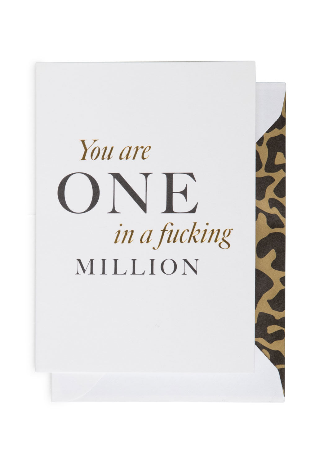 ONE IN A MILLION CARD