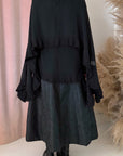 CREPE LAYERED BLOUSE