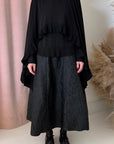 CREPE LAYERED BLOUSE