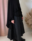 CREPE LAYERED BLOUSE