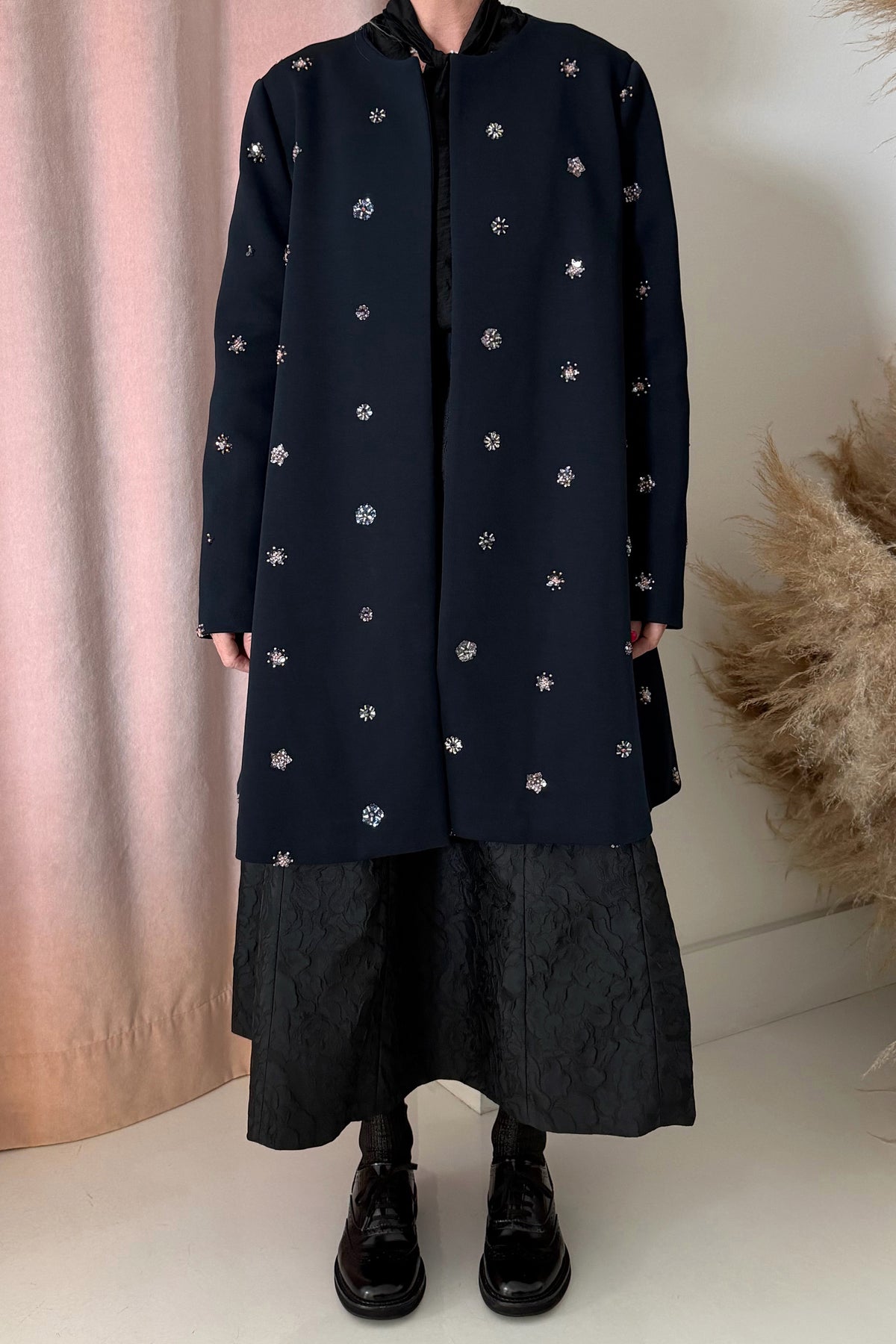 EMBELLISHED COAT