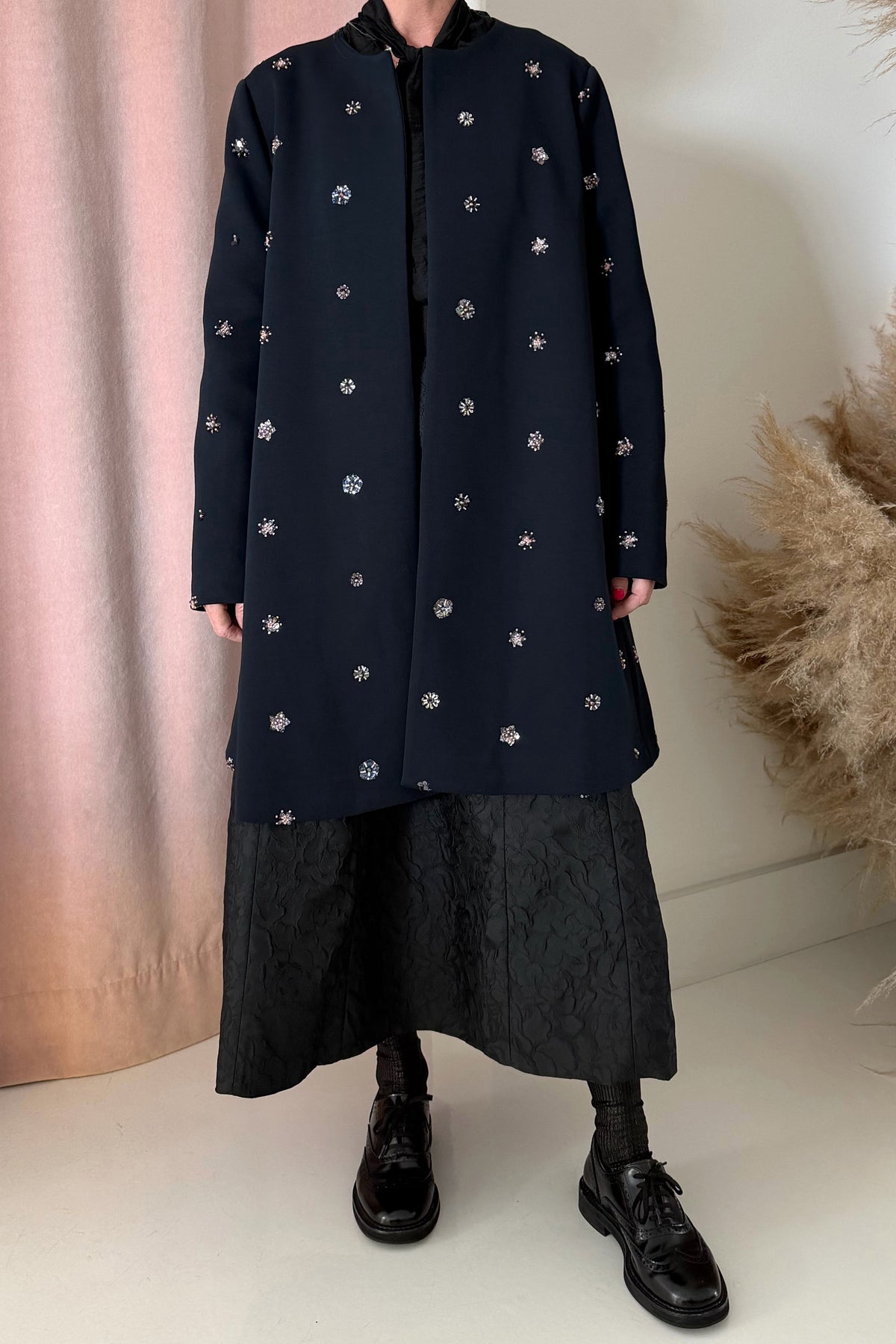 EMBELLISHED COAT