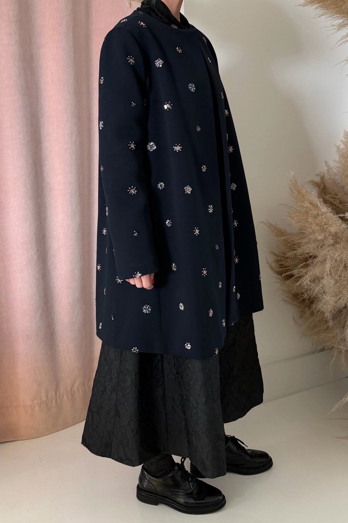 EMBELLISHED COAT