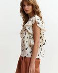 JOOJOO TOP-OFF WHITE