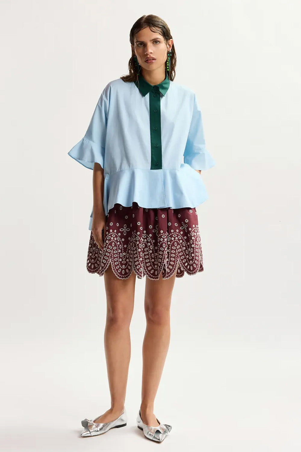 KAYLEE PEPLUM TOP