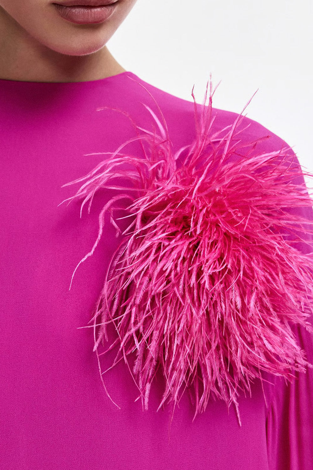 KURDY BROOCH-PINK