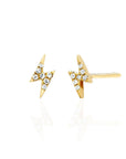 BOLT STUD-YELLOW GOLD